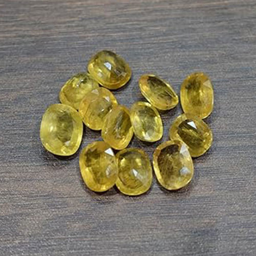 Yellow Sapphire/Pukhraj (Ceylonese) - High 3 Quality